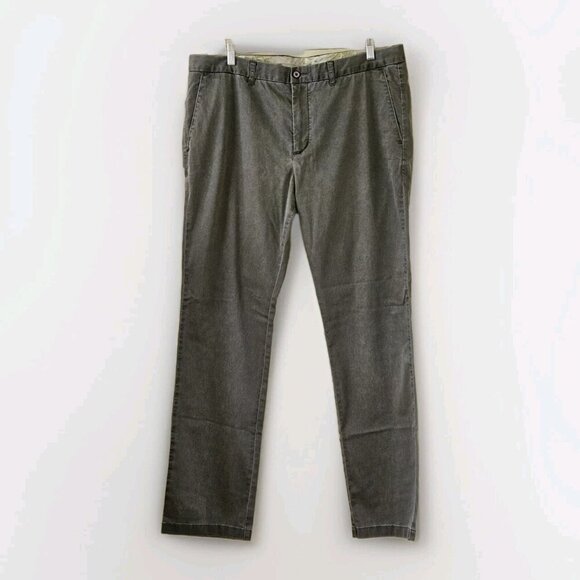 Tommy Bahama Pants Mens 38x34 Olive Khaki Pockets Stretch Preppy Resort Cotton - Picture 1 of 15